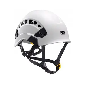 Защитная каска PETZL Vertex Vent — лёгкая, регулируемая, совместима с налобными фонарями