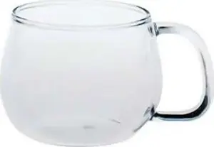 Glass Cup Kinto UNITEA Clear 350 ml – Transparent Heat-Resistant Drinking Vessel
