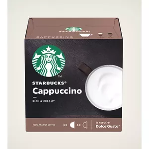 Kafijas kapsulas Nescafe Starbucks Cappucino priekš Dolce Gusto sistēmas — 12 gab.
