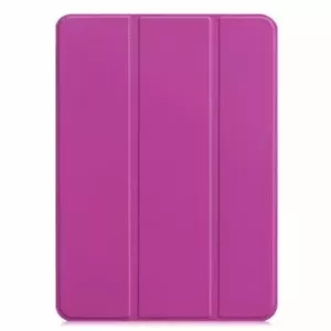 Чехол для планшета iLike для Galaxy Tab A8 10.5 (треугольно складывающийся, эко-кожа, фиолетовый)