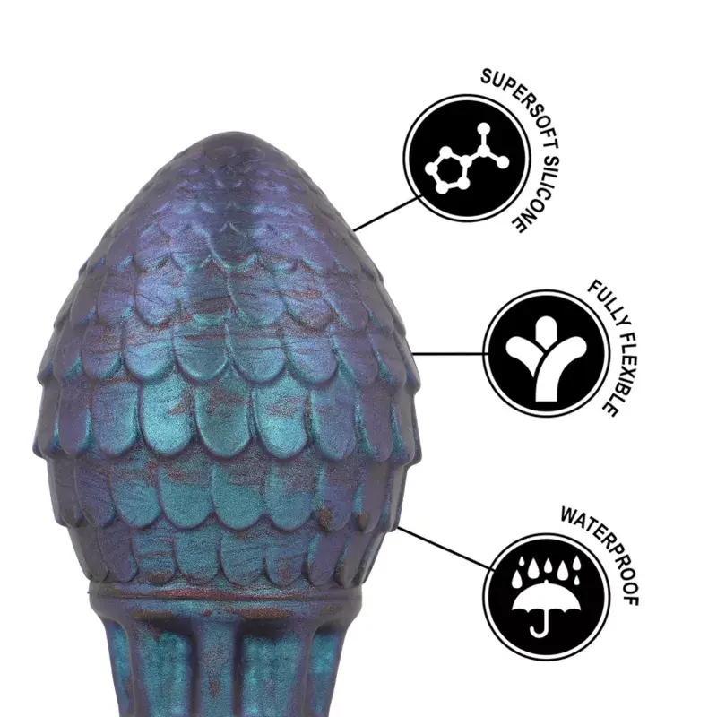 Анальная пробка EPIC VRAKOS DRAGON EGG Photo 3
