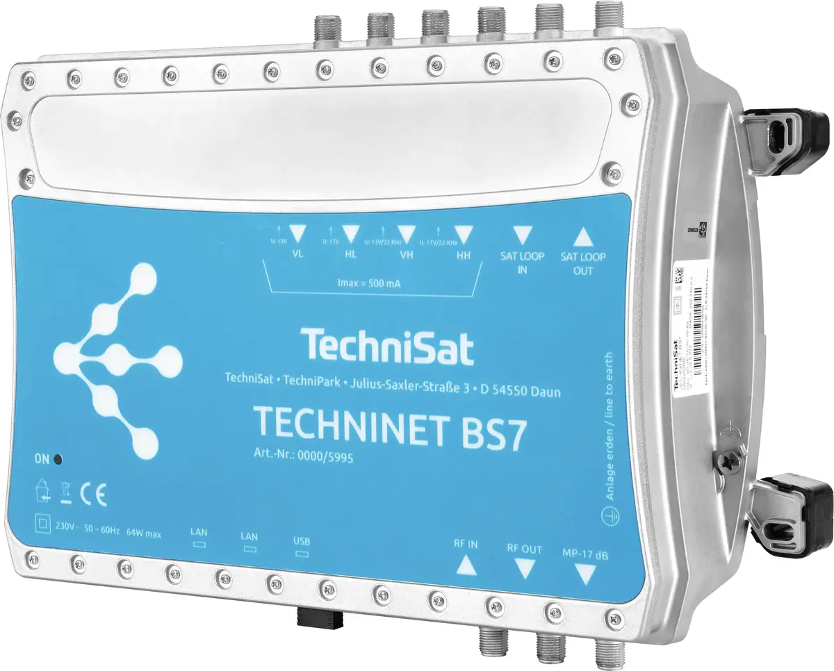 TECHNISAT Digitālā 16‑izeju kompakta galvas stacija