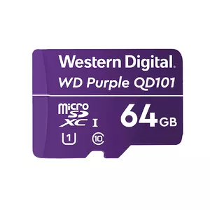 MicroSDXC card Western Digital 64 GB Class 10 UHS‑I (U1) Purple