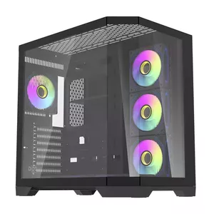 Computer case Darkflash FT418 PRO, ATX, Black