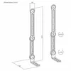 VESA wall mount MACLEAN MC-334 for soundbar Photo 2