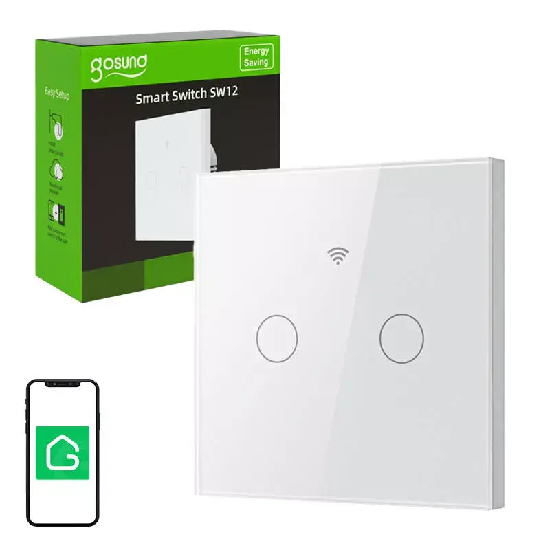 Gosund SLS2 SW12 сенсорный WiFi выключатель Photo 3