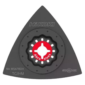 Diamond coating Starlock blade Hikoki MSA78DH — multi-tool accessory for cutting hard materials