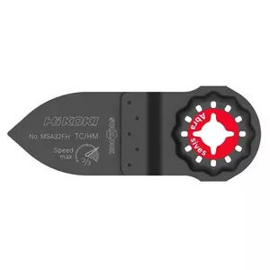 Diamond-coated Starlock blade Hikoki MSA32FH — oscillating multi-tool accessory, Starlock mount