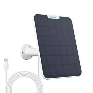 Saules panelis Reolink SP2-W 6W USB-C IP65 — 6W uzlāde Reolink ierīcēm
