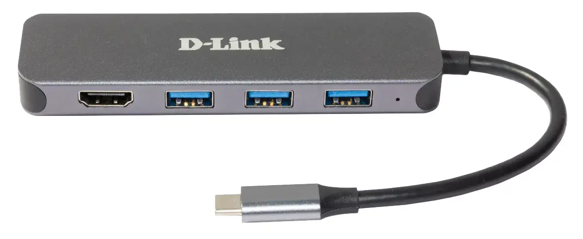 USB-C Хаб D-Link DUB-2333 Photo 2