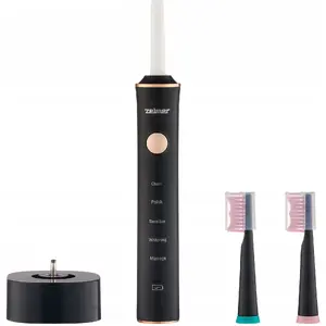Electric toothbrush ZELMER ZTB2010K Black, rechargeable, compact design