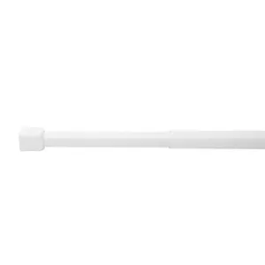 Shower curtain rod RIDDER 6015514 telescopic 70–115 cm white