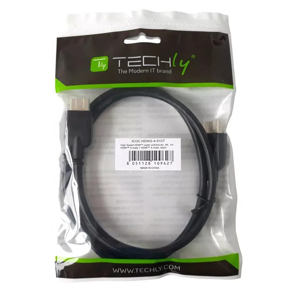 HDMI kabelis Techly ICOC HDMI2-4-010T Photo 2