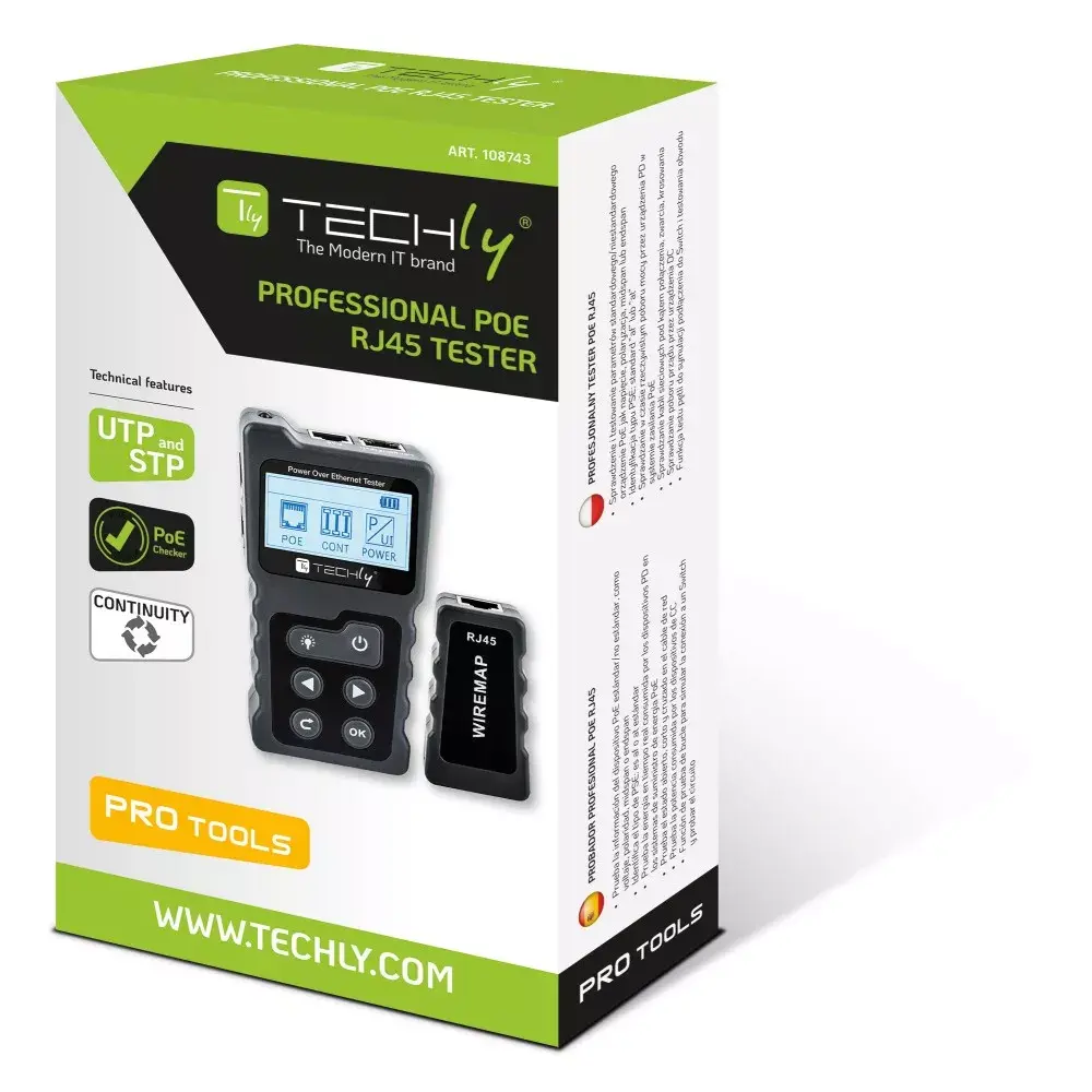 PoE tester Techly I-CT PRO-POECK Photo 2