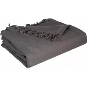 Throw blanket ATMOSPHERA 131646O — single-piece home throw, lightweight soft fabric