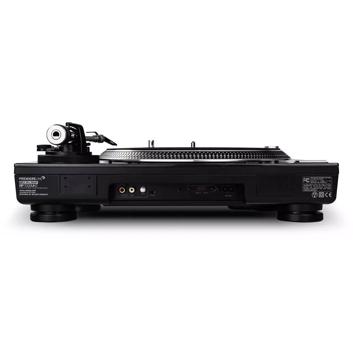 Reloop RP-7000 MK2 direct-drive DJ turntable Photo 2