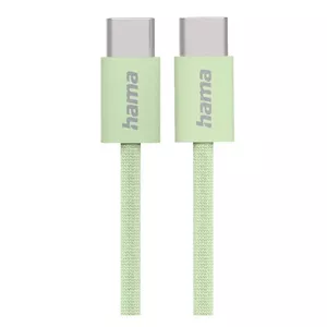 USB кабель Hama Fabric USB 2.0 1м USB C Зеленый