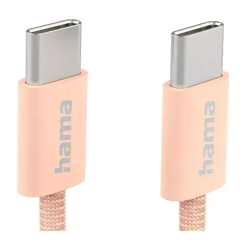 USB кабель Hama Fabric USB 2.0 1 м USB C Photo 4