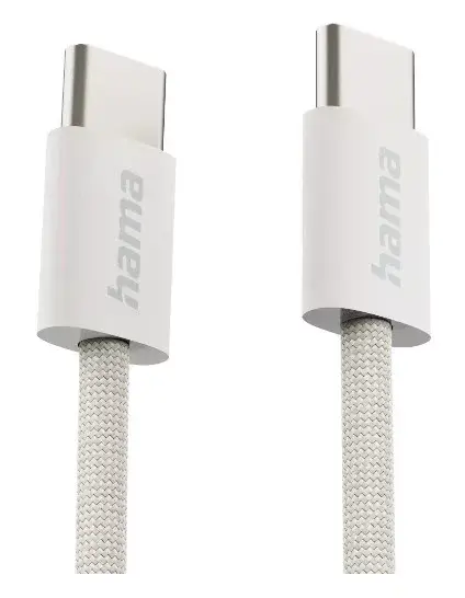 USB kabelis Hama Fabric USB 2.0 1m USB C Photo 2