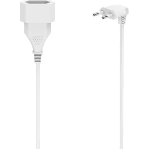 Power extension cable HAMA 00223265, 3 m, 1× Type C outlet, indoor, white