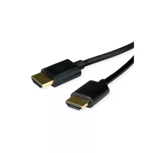HDMI Cable ROLINE 11.04.6015 1m Type A Male to Male Gold Plated Black