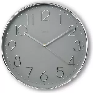 Кварцевые часы Hama Corsica Circle Grey Silver