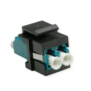 Fibre Optic Cable ROLINE 21.17.0057 LC/LC Male OS2 1m Black