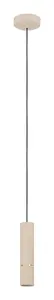 EGLO CAMINIA Suspension Lighting Flexible Mount GU10 LED 5W Brass and Sand