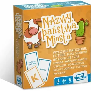 Настольная карточная игра Cartamundi Gra Państwa Miasta — игра-викторина от Cartamundi