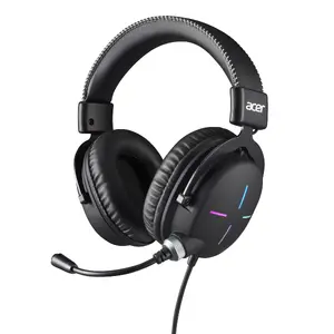 Acer Nitro Gaming Headset II NHW200 vadu binaurālās austiņas melnā krāsā ar 50 mm draiveriem un mikrofonu