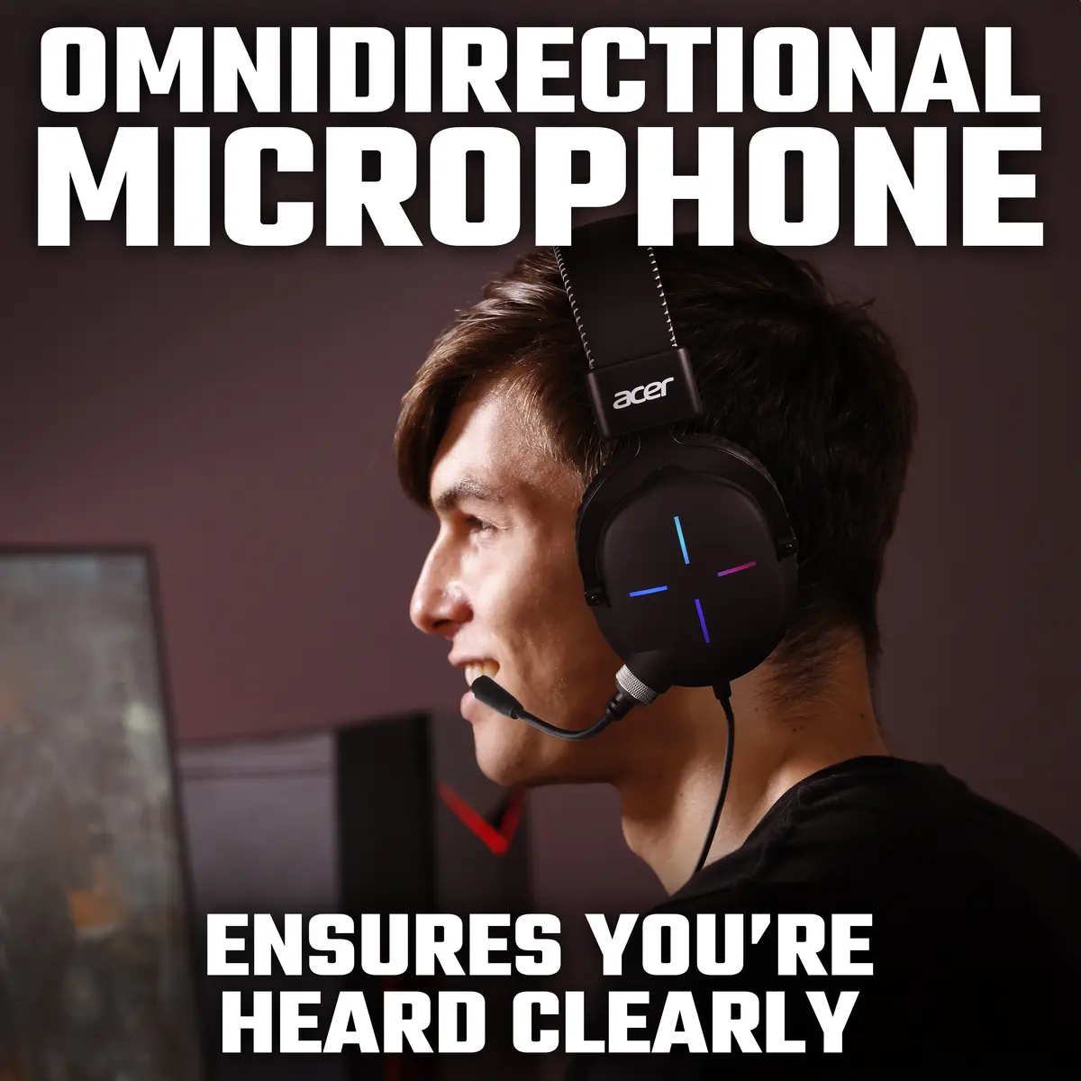 Acer Nitro Gaming Headset II NHW200 austiņas Photo 3