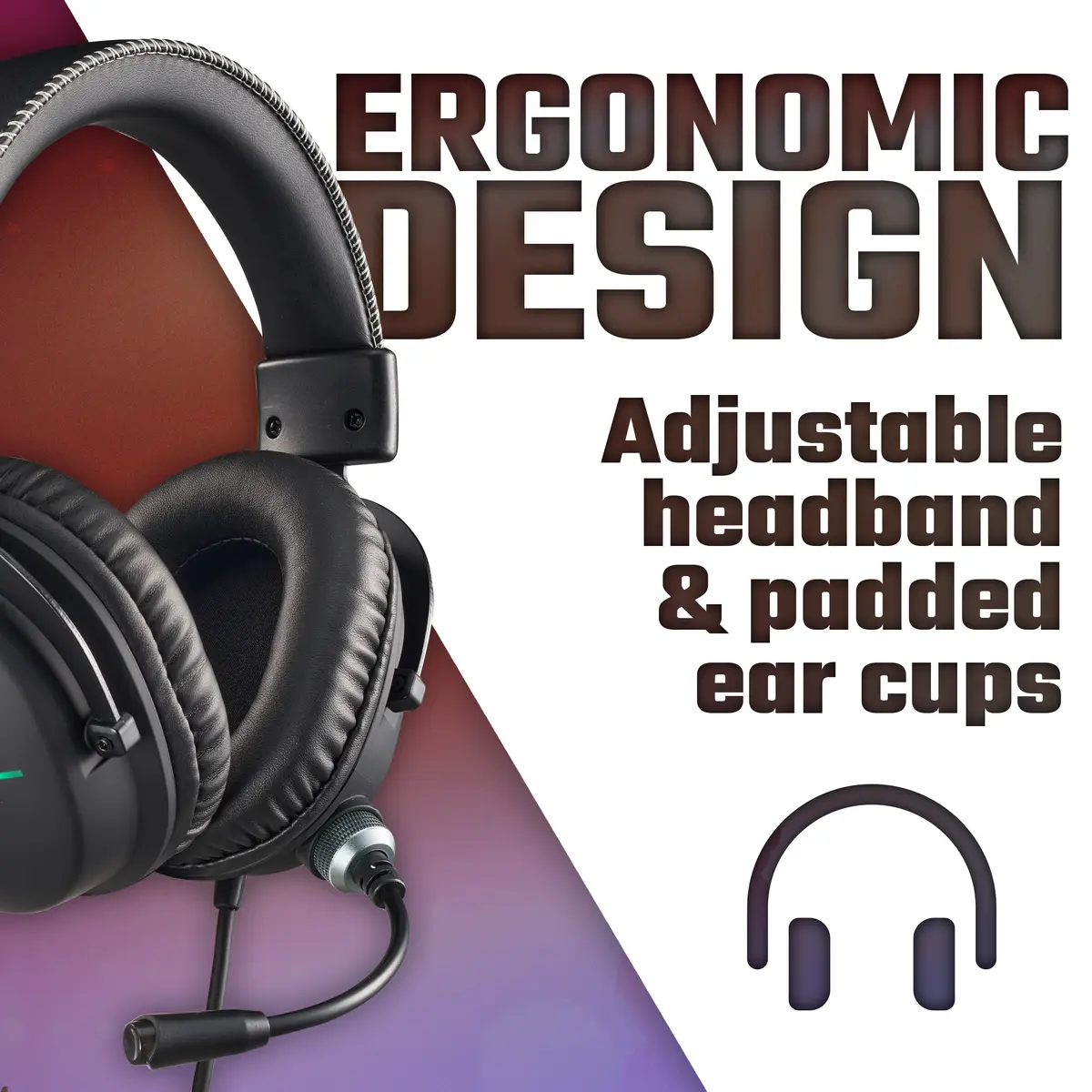 Acer Nitro Gaming Headset II NHW200 austiņas Photo 4