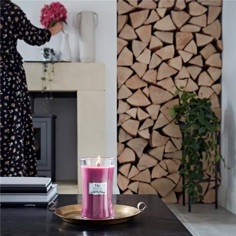 Восковая свеча WoodWick Wild Berry & Beets Large Jar Photo 2