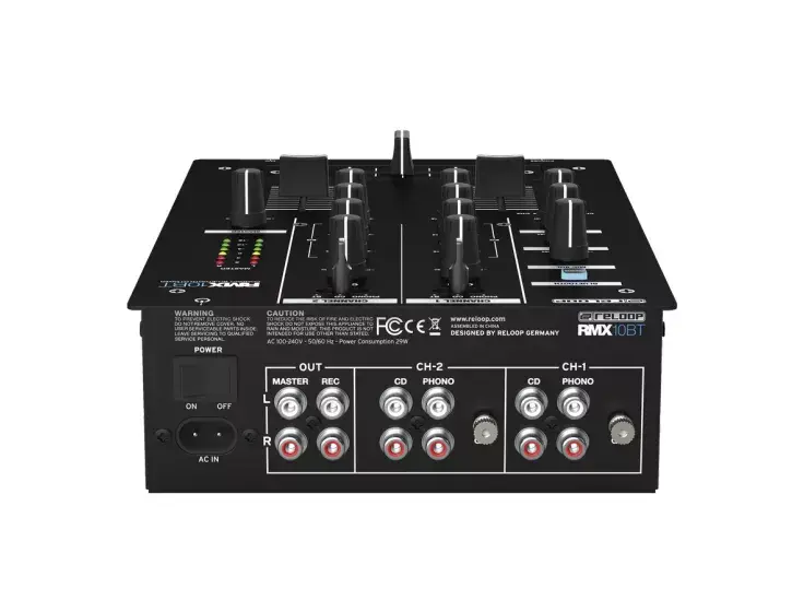 Reloop RMX-10 BT 2-channel audio mixer Photo 2