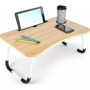 Bed Tray Table Vilde BREAKFAST TABLE FOR BED FOR LAPTOP TABLET 568018 – folding wooden breakfast/laptop table