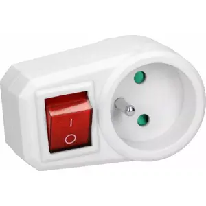 Сетевой адаптер с выключателем ORNO Orno Adapter 2P-Z — модель OR-AE-13188