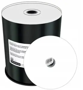 DVD‑R MediaRange MR413‑SHRINK 4.7GB printable 100 pack - write-once optical discs