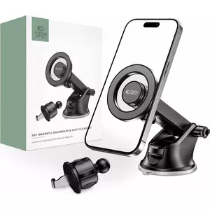 Car mount Tech-Protect N51 magnetic dashboard & vent holder, black