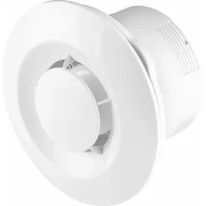 Потолочный вентилятор для ванной AWENTA Sateo WXS100T Ø100 мм 105 м³/ч 10 Вт 230 В с таймером, белый