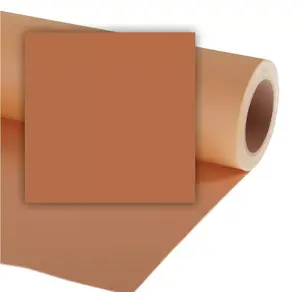 Fona papīrs Colorama LL CO507 — brūns, platums 1,35 m, garums 30 m