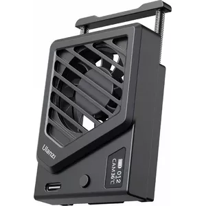 Cooling Fan Ulanzi CA25 Black — external camera cooling accessory for mirrorless and DSLR cameras
