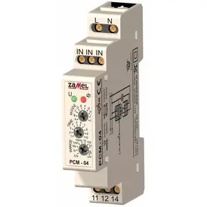 Time Relay ZAMEL PCM-04 16A 1NO/NC 230V AC