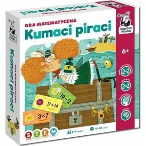 Board game Edgard Kumaci piraci — educational math game by Edgard (MPN 542403)