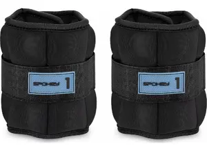 Ankle/Wrist Weights SPOKEY neoprene 1 kg each, Velcro fastening