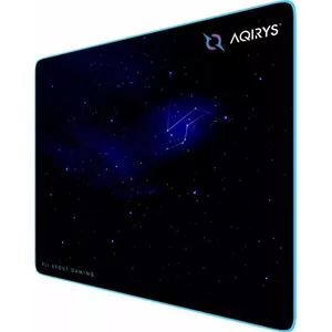 Gaming mouse pad Crocodile Creek AQI-GA-MP-6 — 450×400 mm, microfibre surface, non-slip base, multicolour