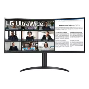 datora monitors LG 34WR55QK-B 34" Wide Quad HD 3440 x 1440 pikseļi