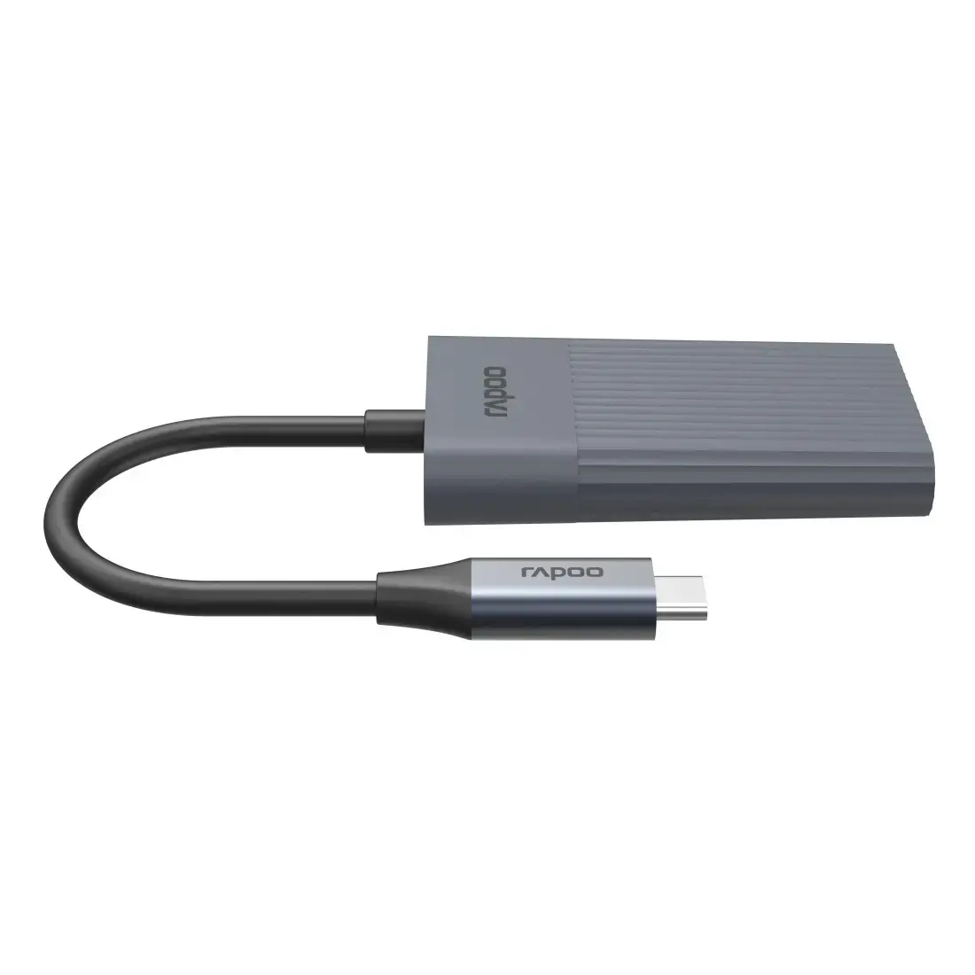 Rapoo UCH-4013 USB Type-C centrmezgls Pelēks Photo 2