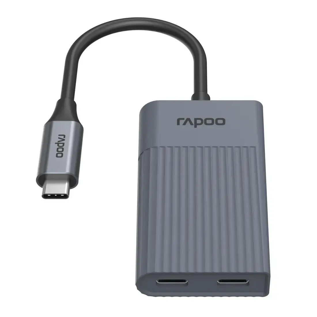 Rapoo UCH-4013 USB Type-C centrmezgls Pelēks Photo 4