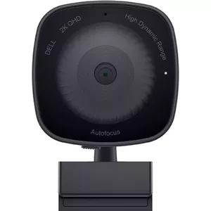 Webkamera Dell WB3023 2K QHD – Quad HD 2560x1440, 60 fps, USB 2.0, stiprinājums ar klipsi, omnidirekcijas mikrofons