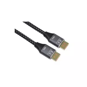DisplayPort kabelis PREMIUMCORD kport11-015 — DisplayPort uz DisplayPort, atbalsta līdz 16K@60Hz un 8K@120Hz